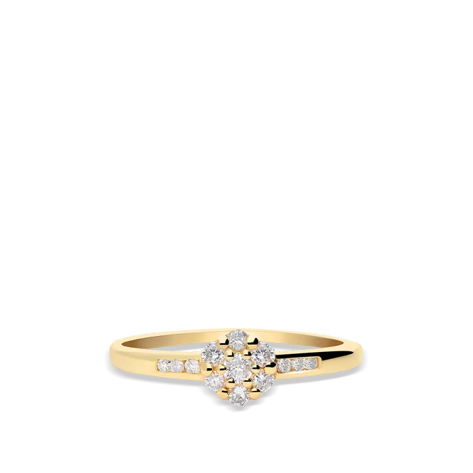 18k gold diamond ring