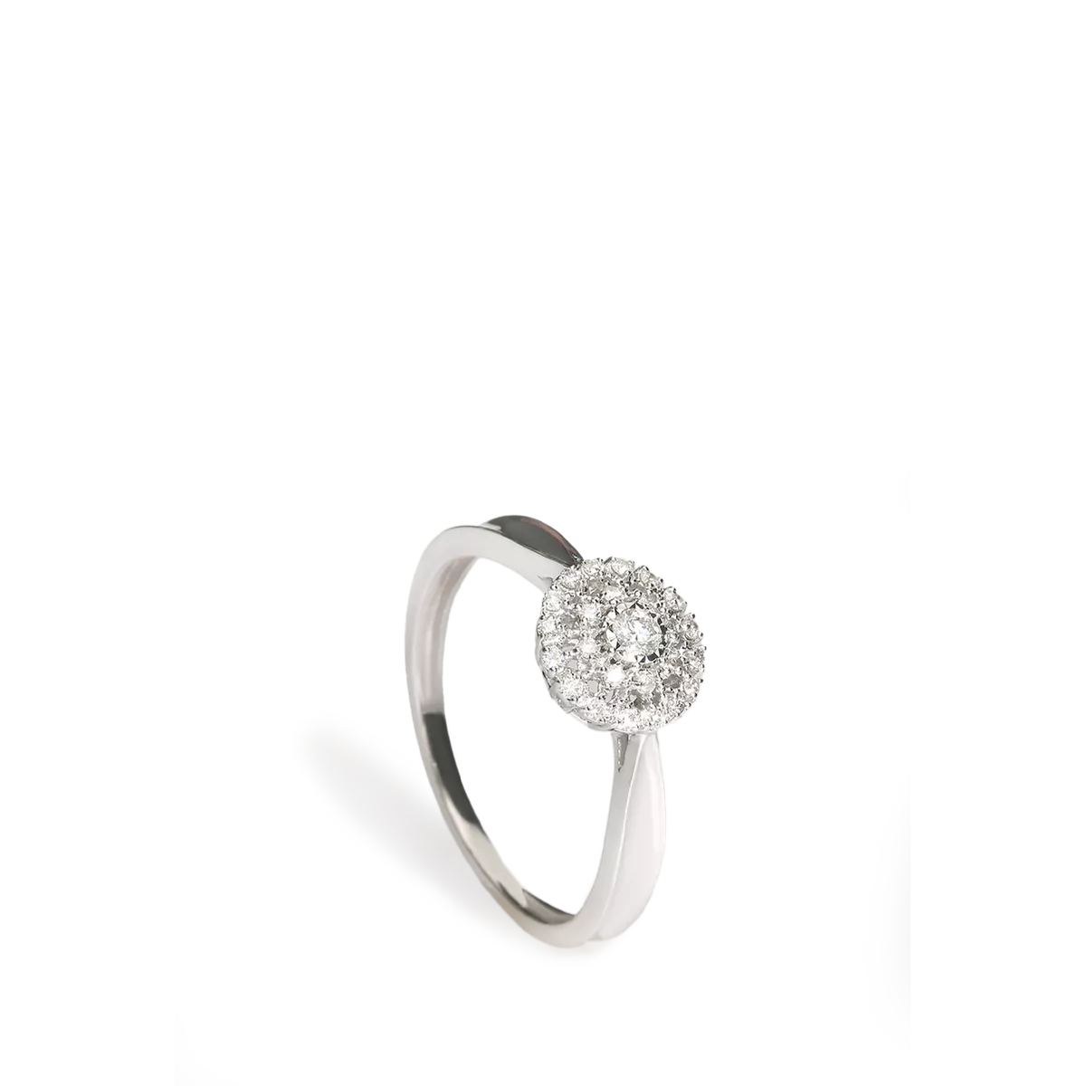 Anillo diamante oro 18 quilates