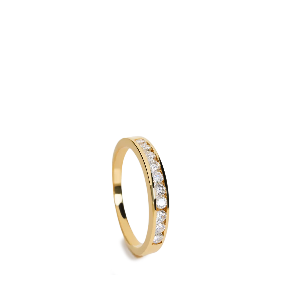 Anillo diamante oro 18 quilates