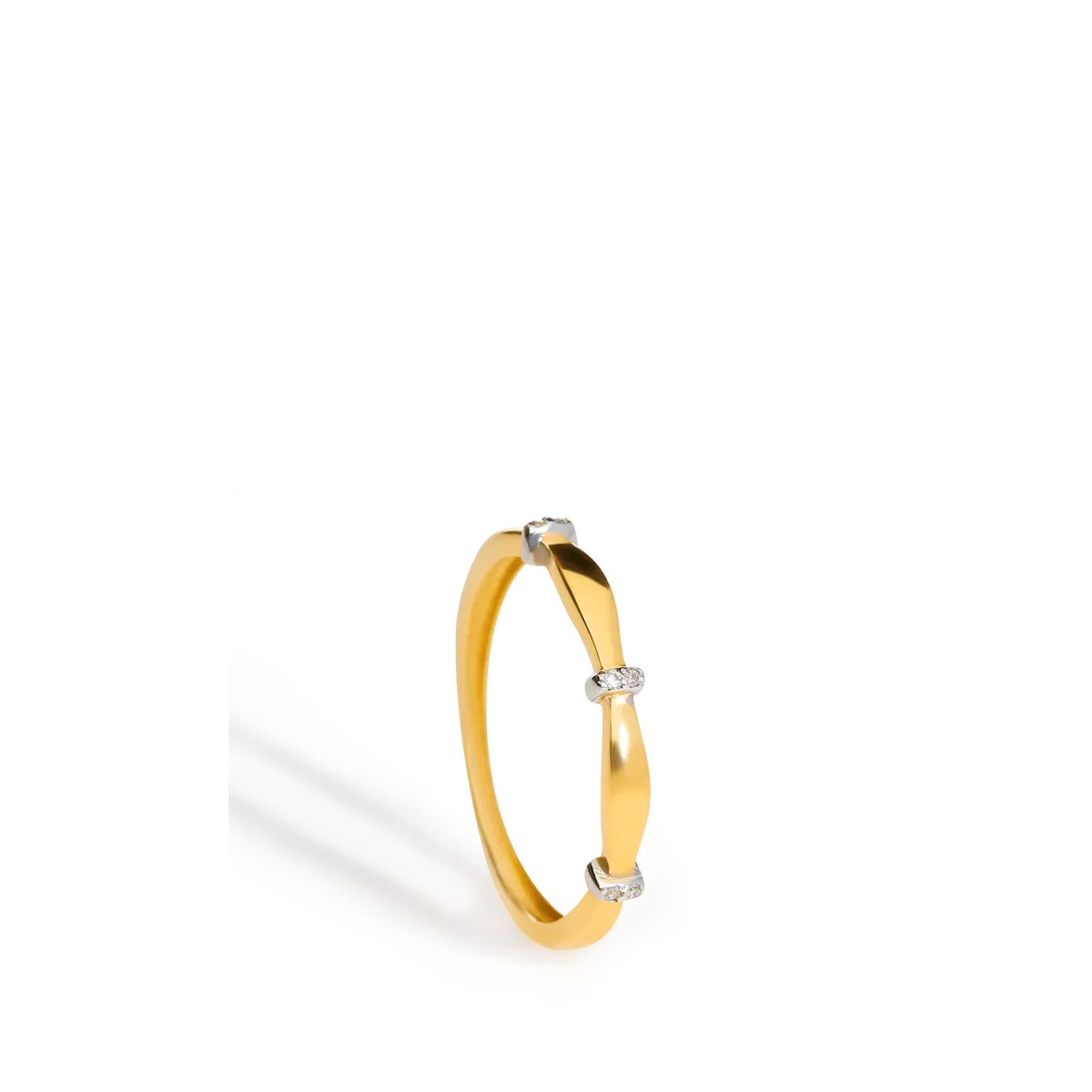 Anillo diamante oro 18 quilates