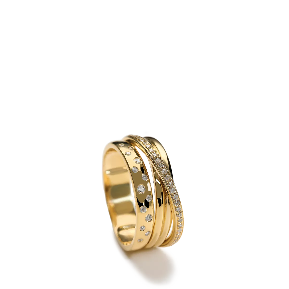 Anillo diamante oro 18 quilates