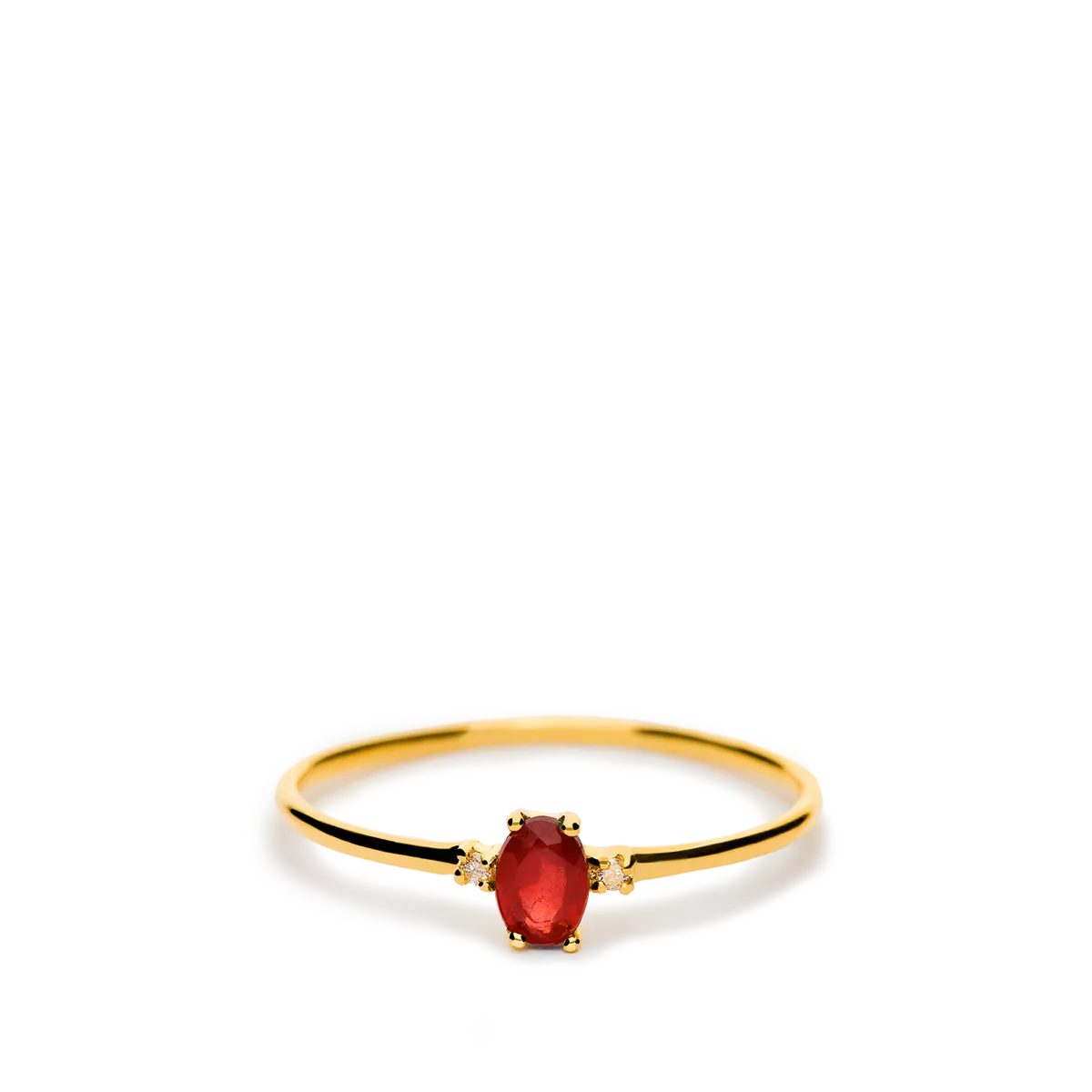 Anillo diamante oro 18 quilates MAGMA