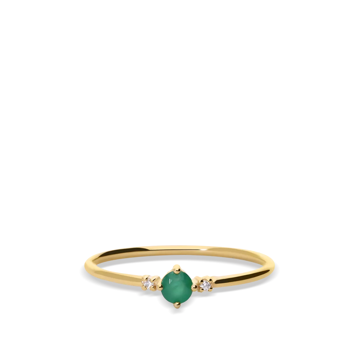 Anillo diamante oro 18 quilates RAINFOREST