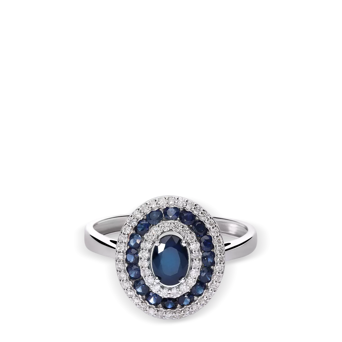 Anillo diamante oro 18 quilates IMPERIAL SAPPHIRE