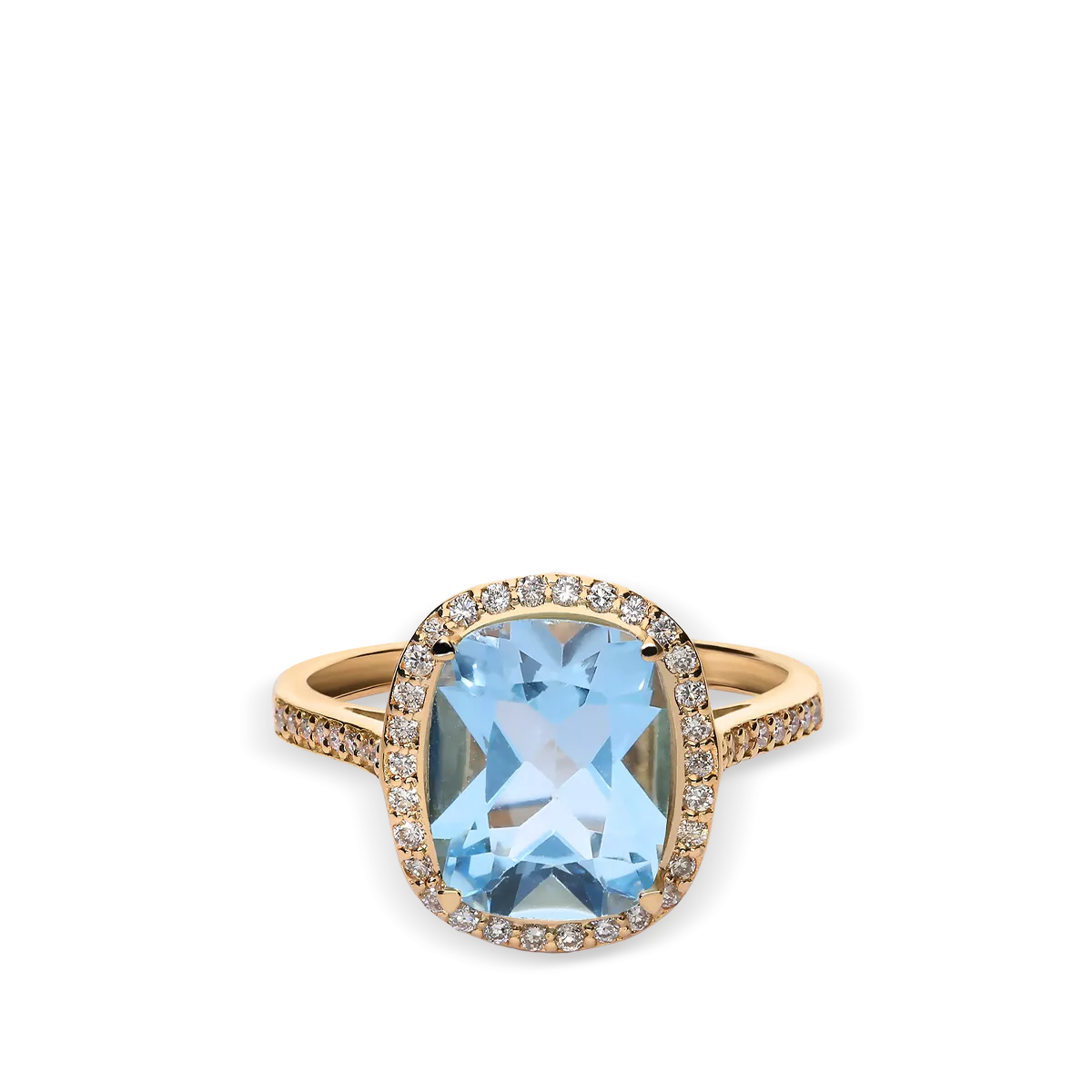 Anillo diamante oro 18 quilates COUNTESS