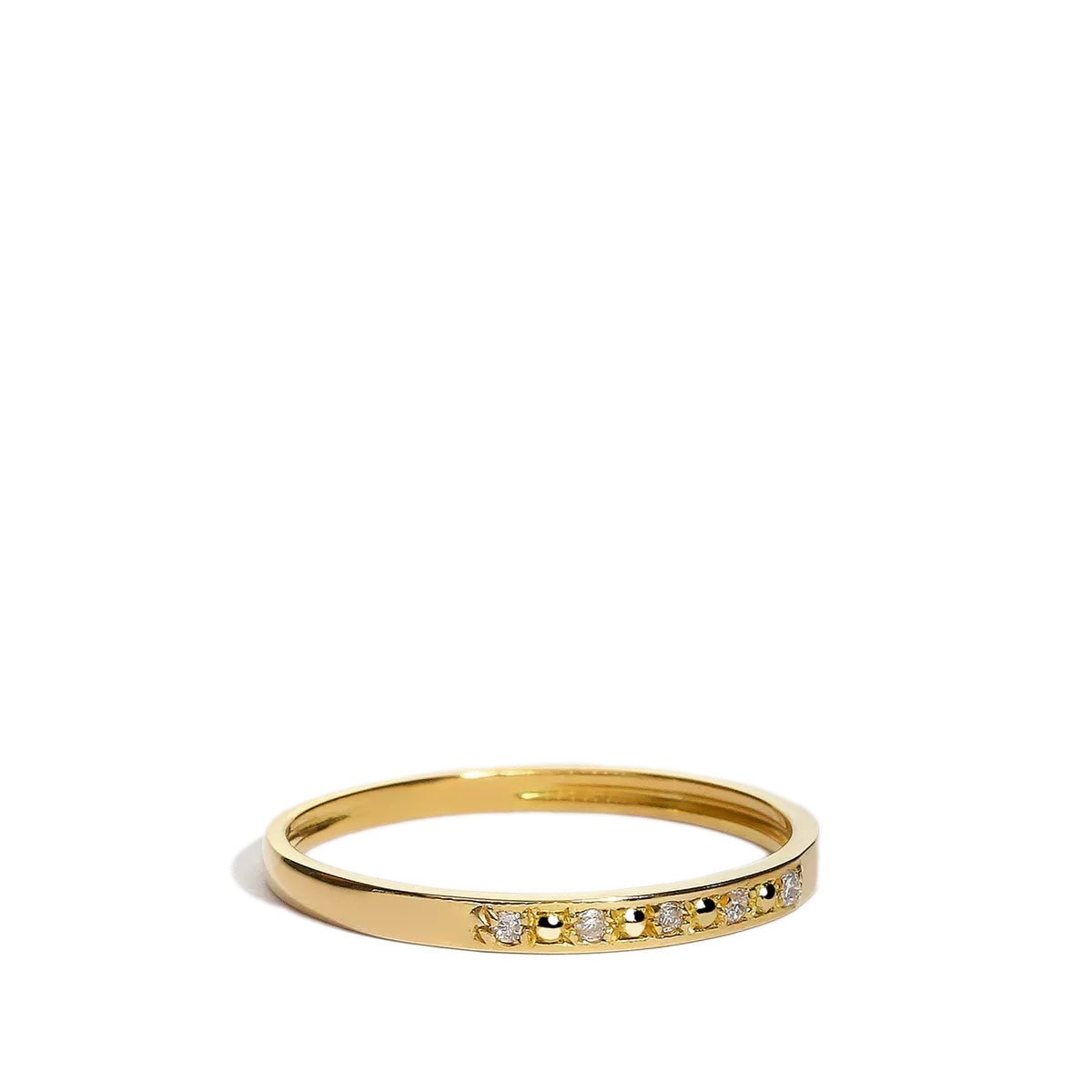 Anillo diamante oro 18 quilates