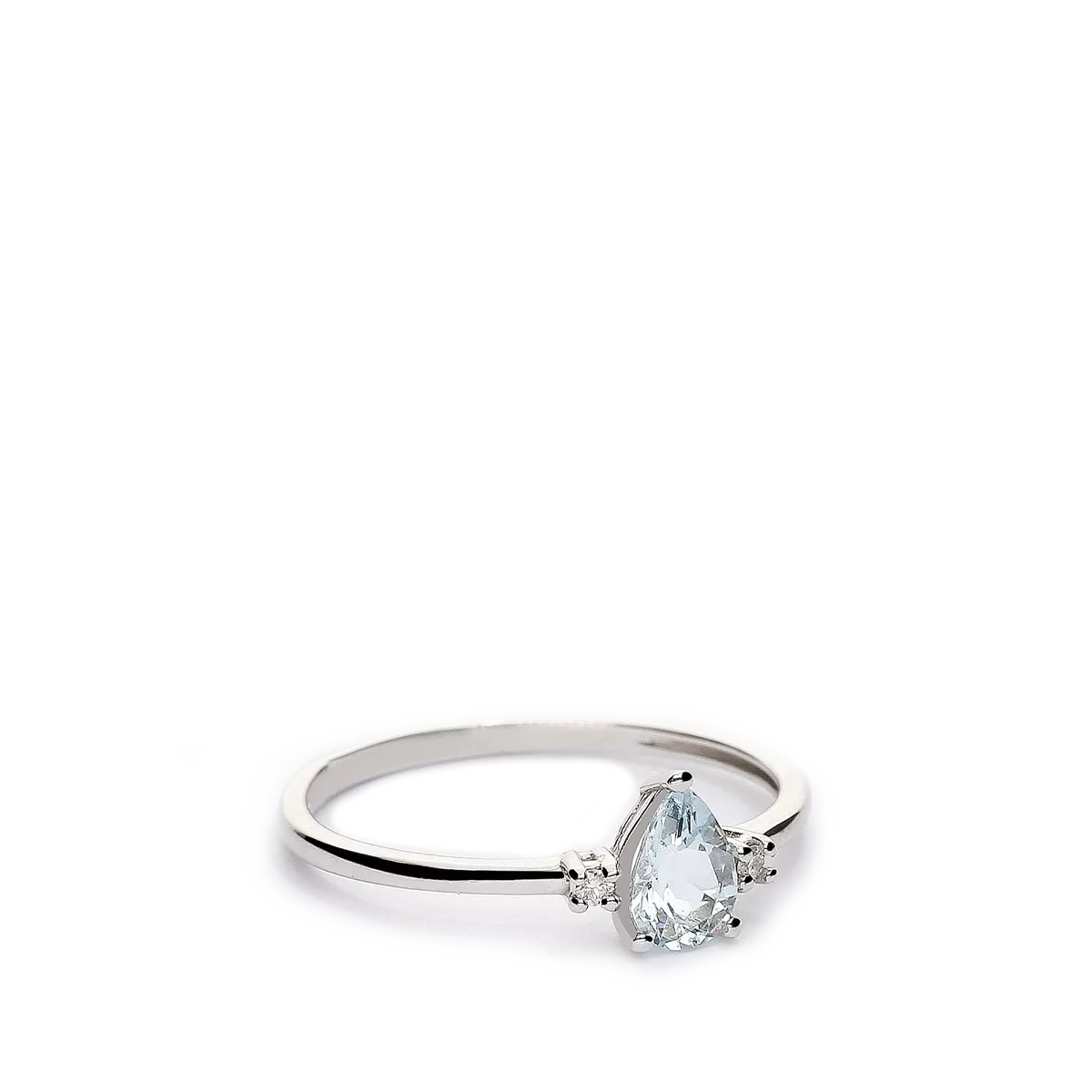 Anillo diamante oro 18 quilates GLACIER