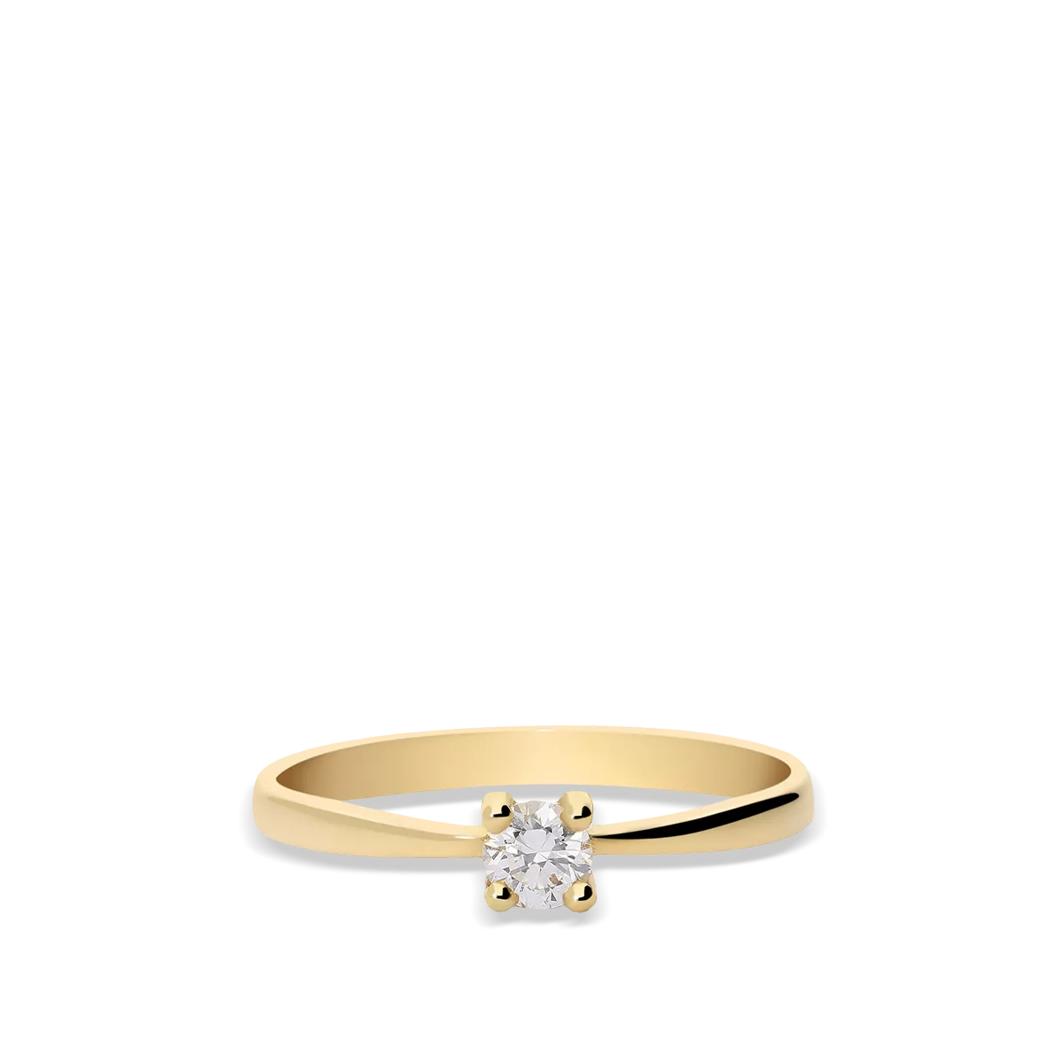 Anillo diamante oro 18 quilates SUN