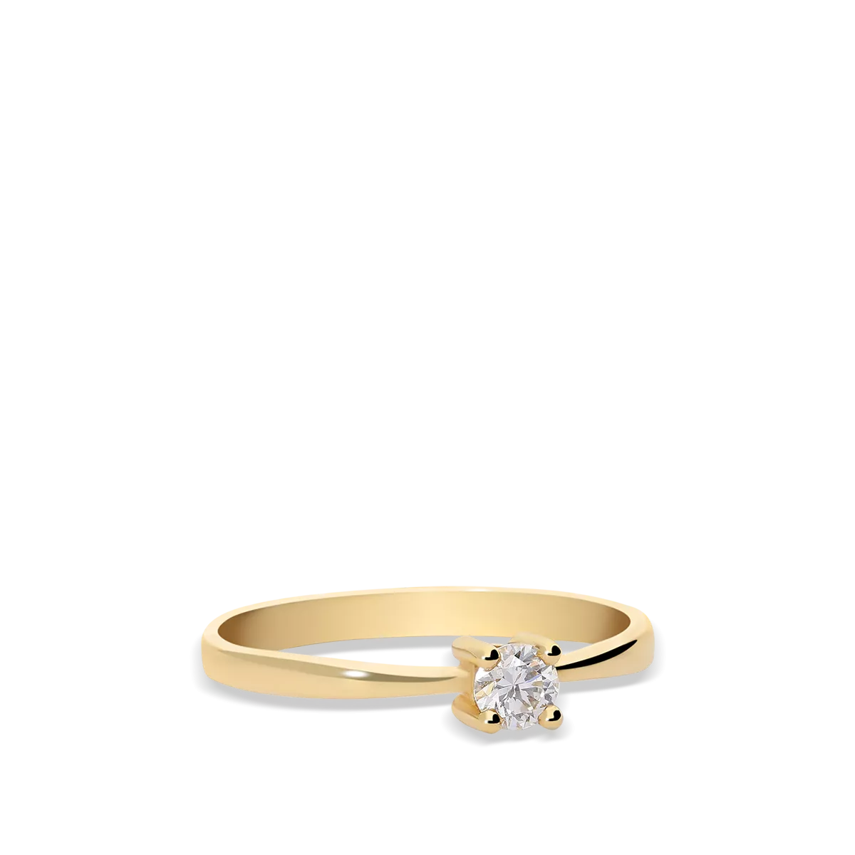 Anillo diamante oro 18 quilates SUN