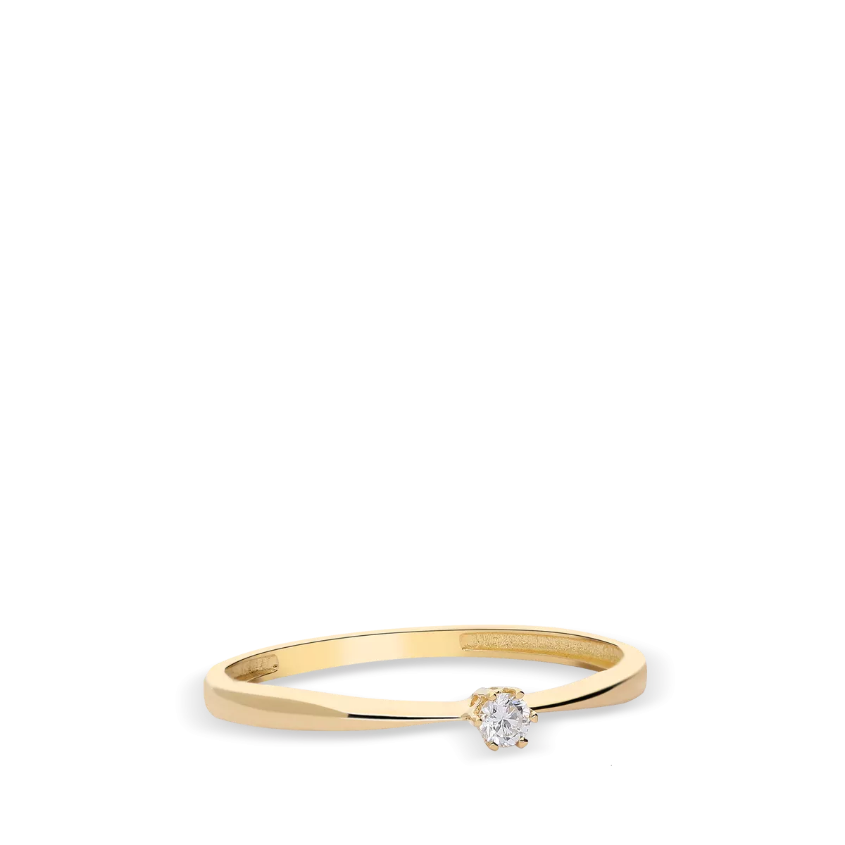 18k gold diamond ring