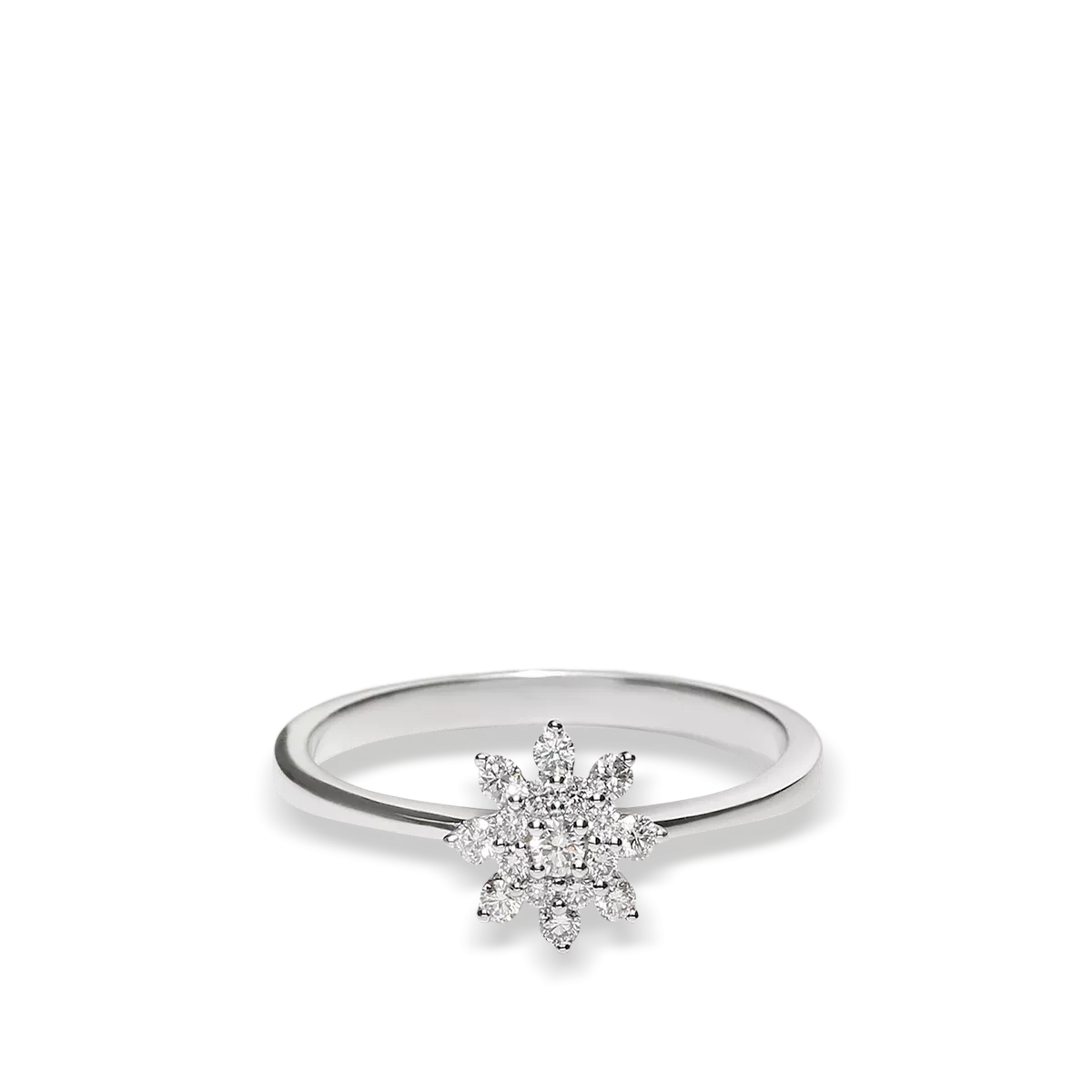 18k gold diamond ring