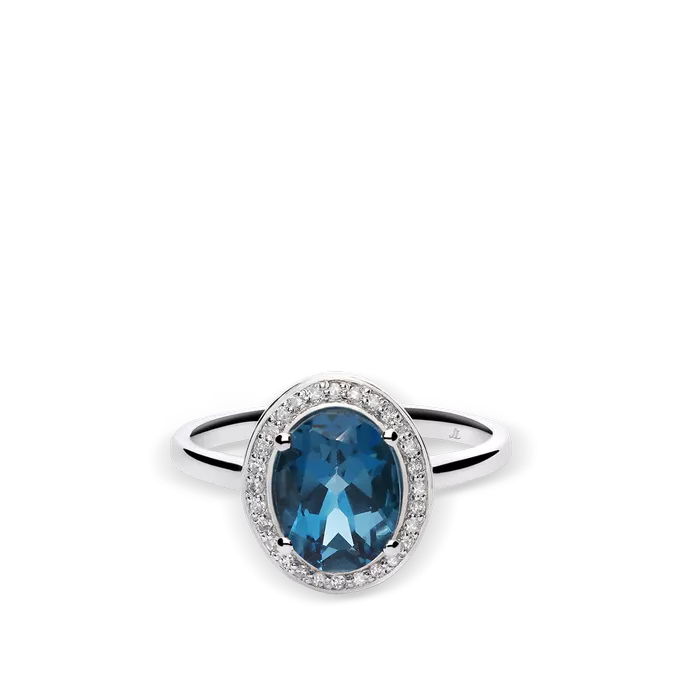 Anillo diamante oro 18 quilates DEEP SEA