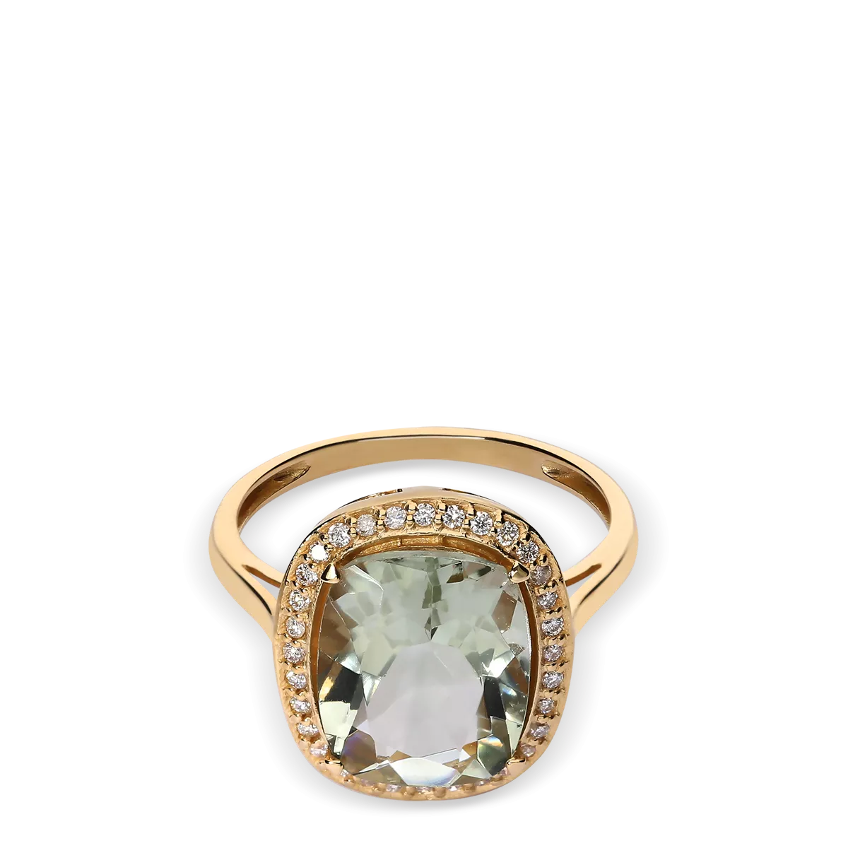 Anillo diamante oro 18 quilates