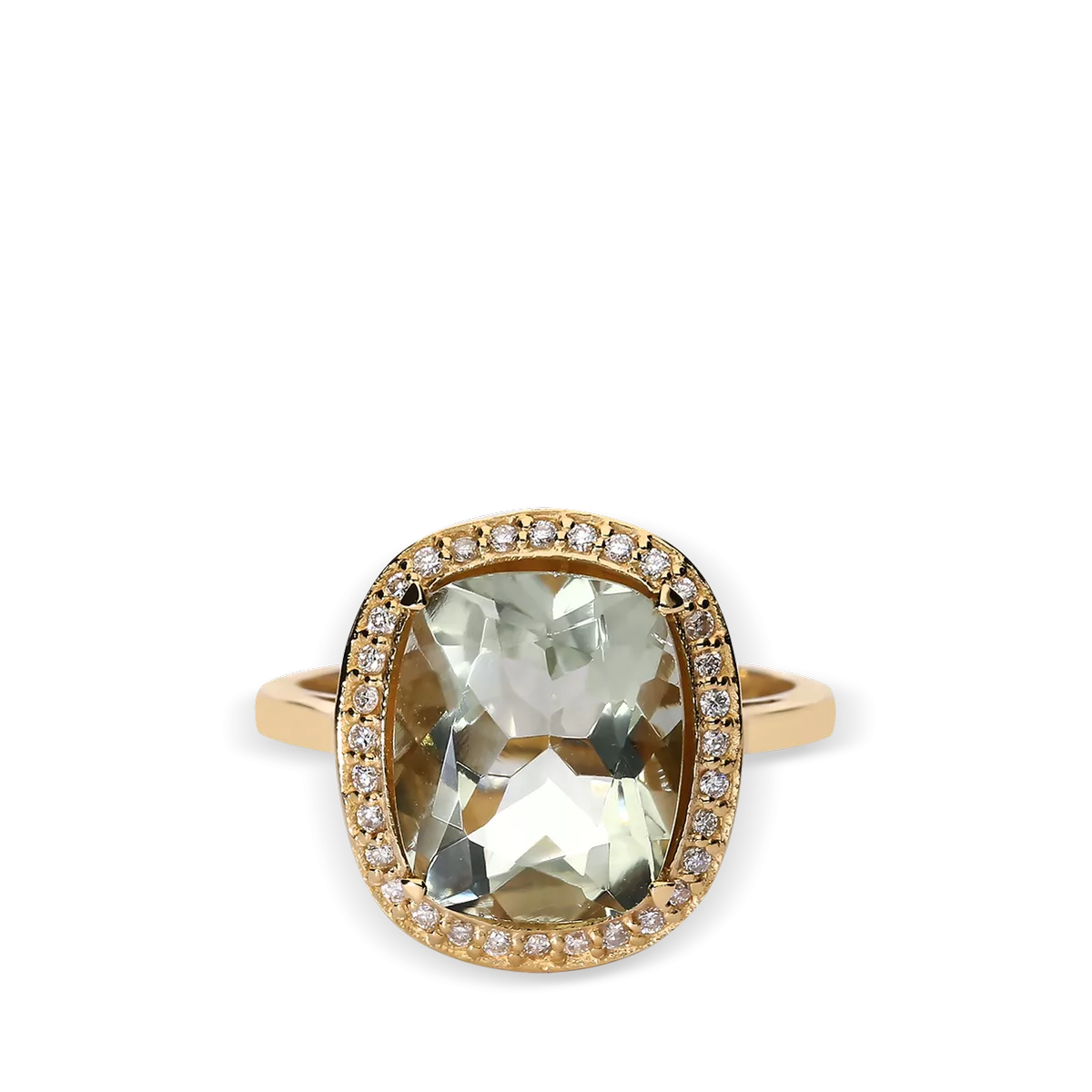 Anillo diamante oro 18 quilates