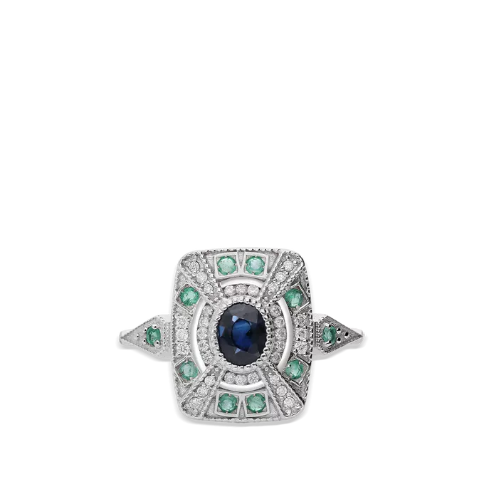 18k gold diamond ring