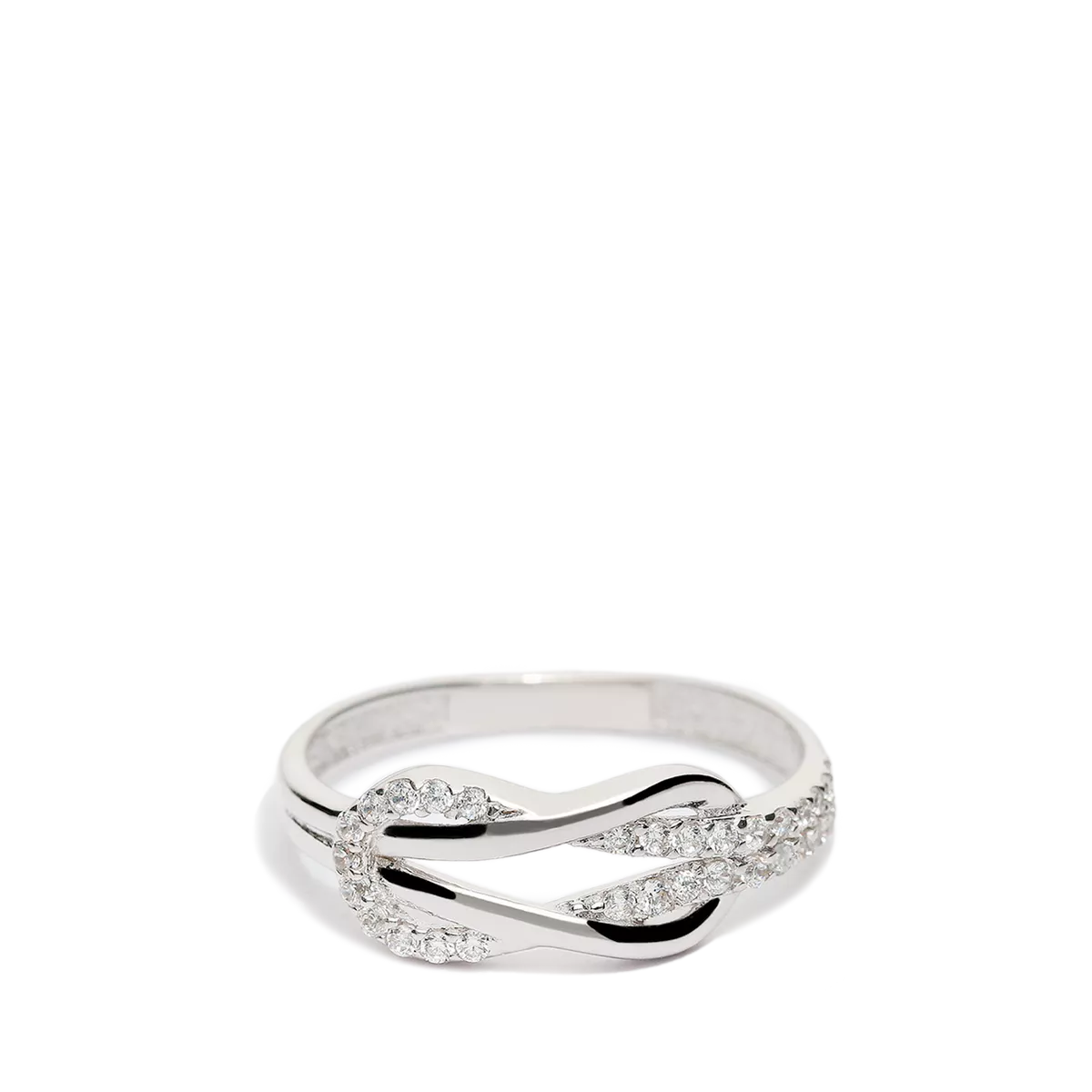 Anillo oro blanco 18 quilates