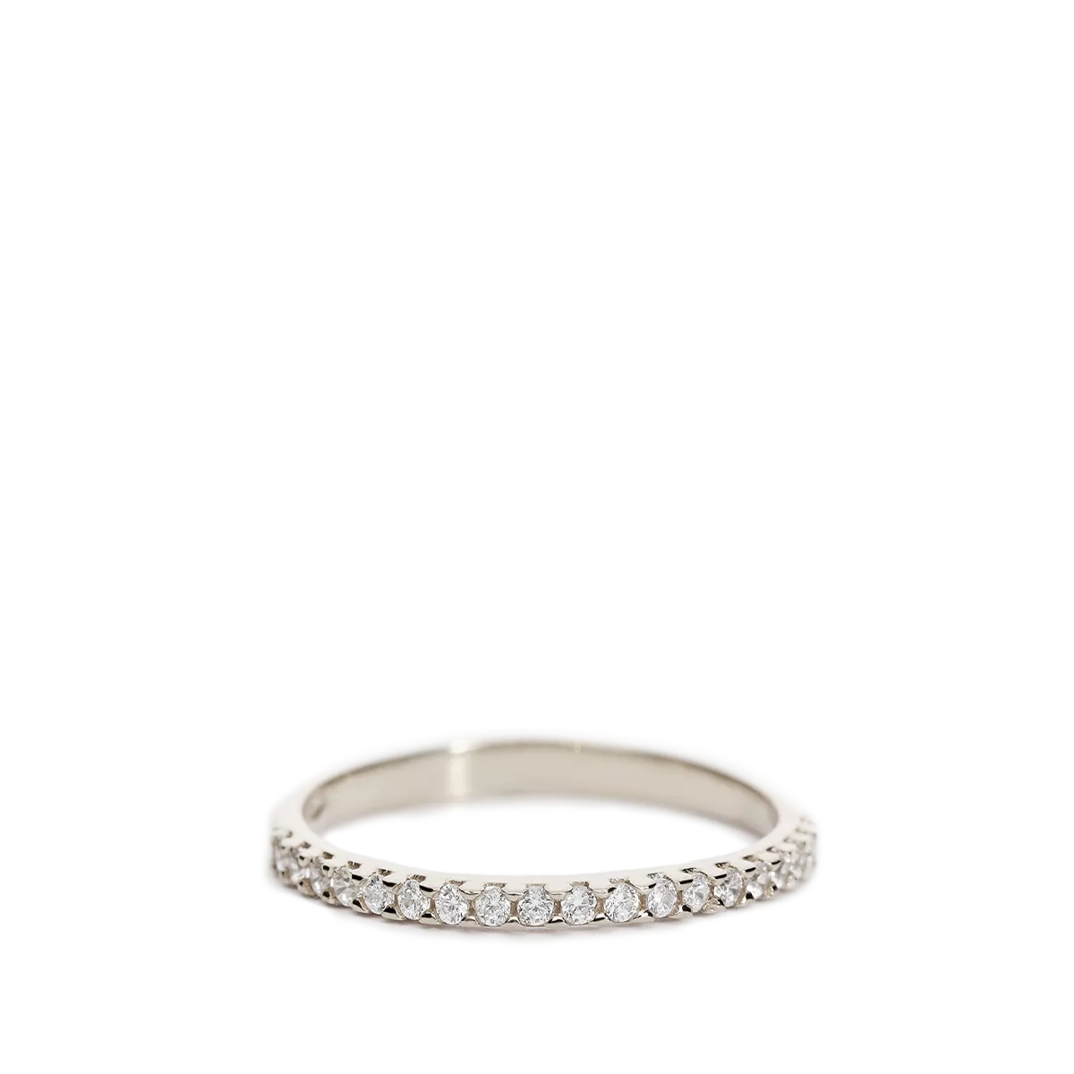 Anillo oro blanco 18 quilates