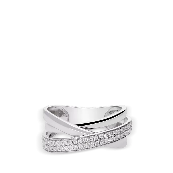 18k gold diamond ring
