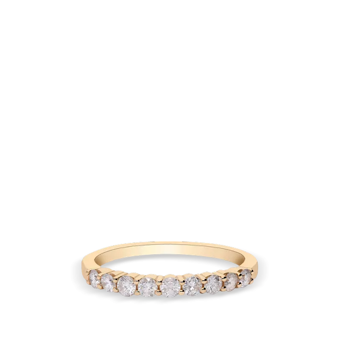 18k gold diamond ring STARS