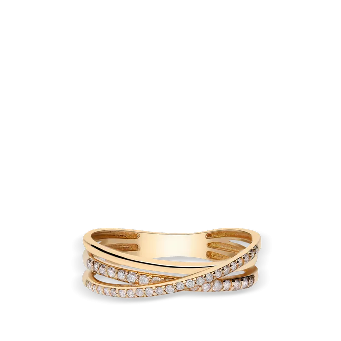 18k gold diamond ring