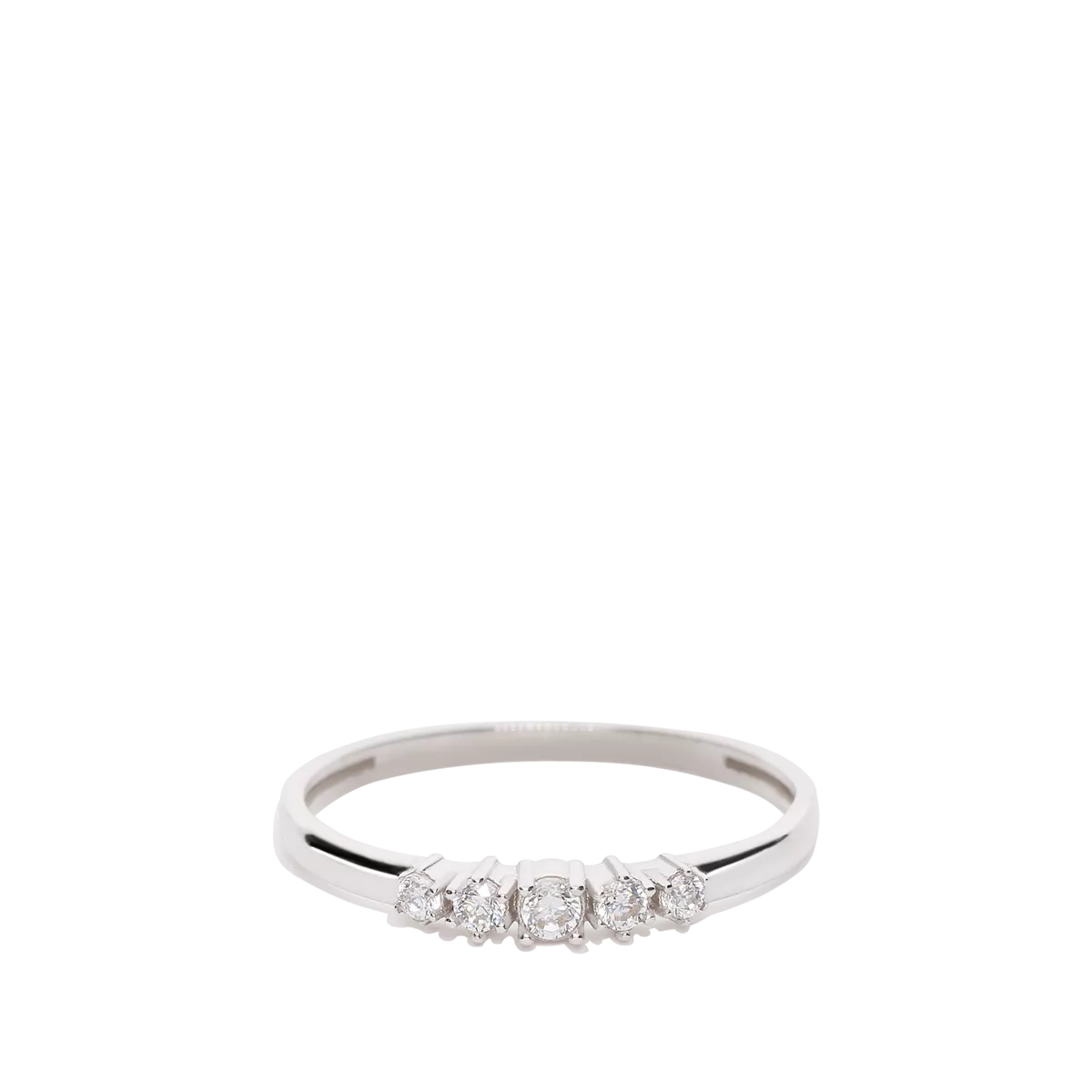 Anillo oro blanco 18 quilates