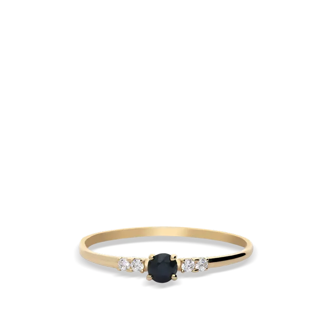 18k gold ring NIGHTFALL