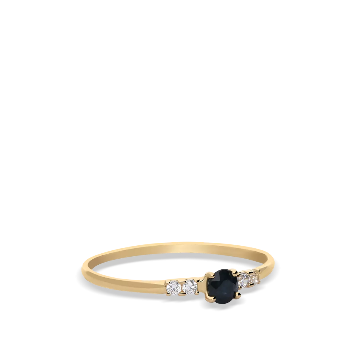 18k gold ring NIGHTFALL