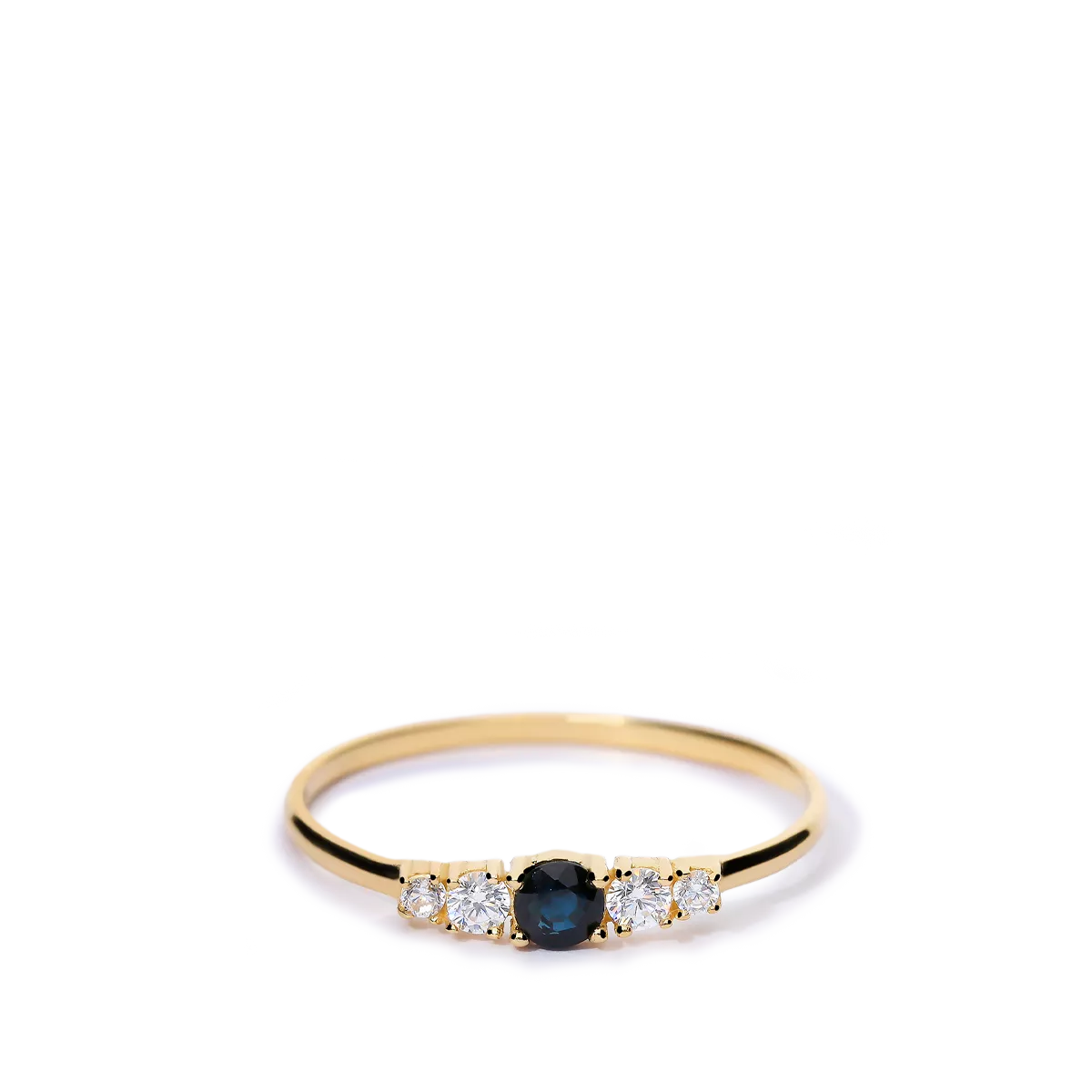 18k gold ring NIGHTFALL