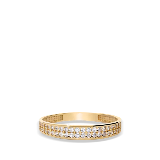 18k gold ring