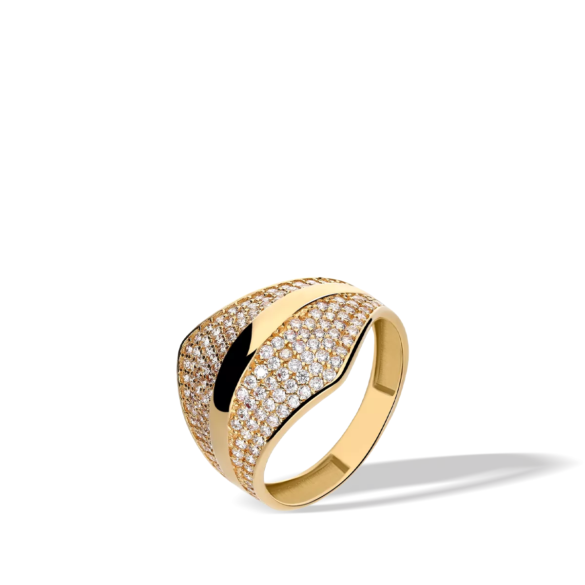 18k gold ring