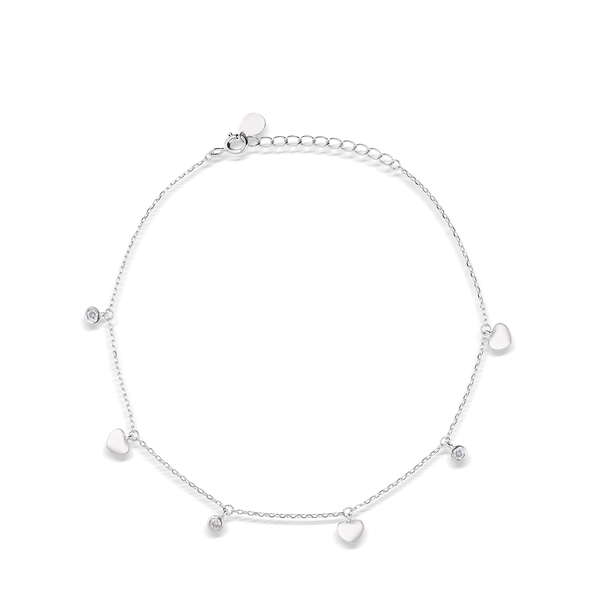 Sterling silver anklet