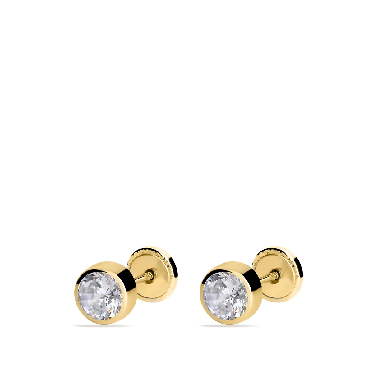 18k gold earrings