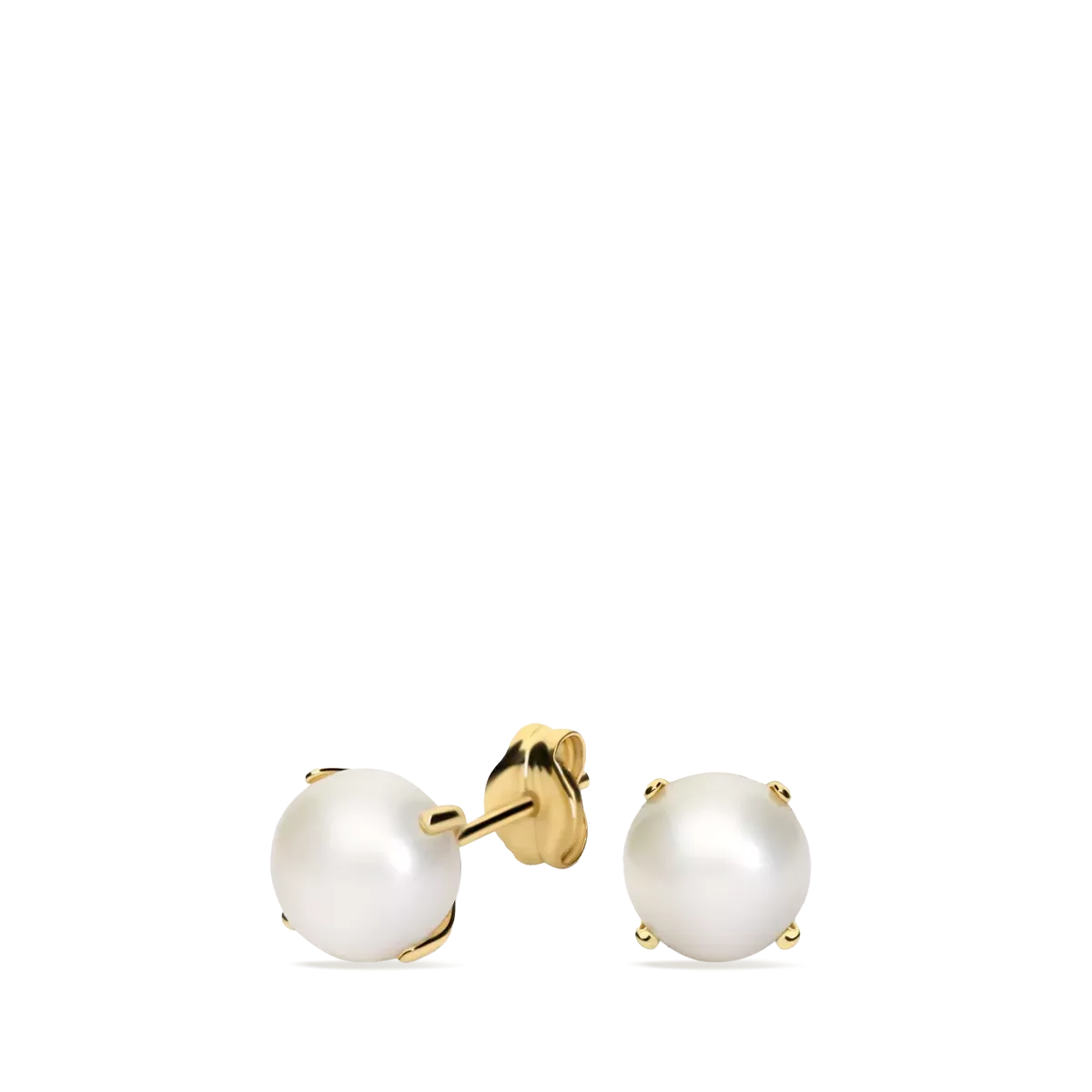 750 gold earrings