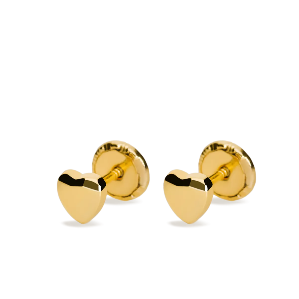 750 gold earrings