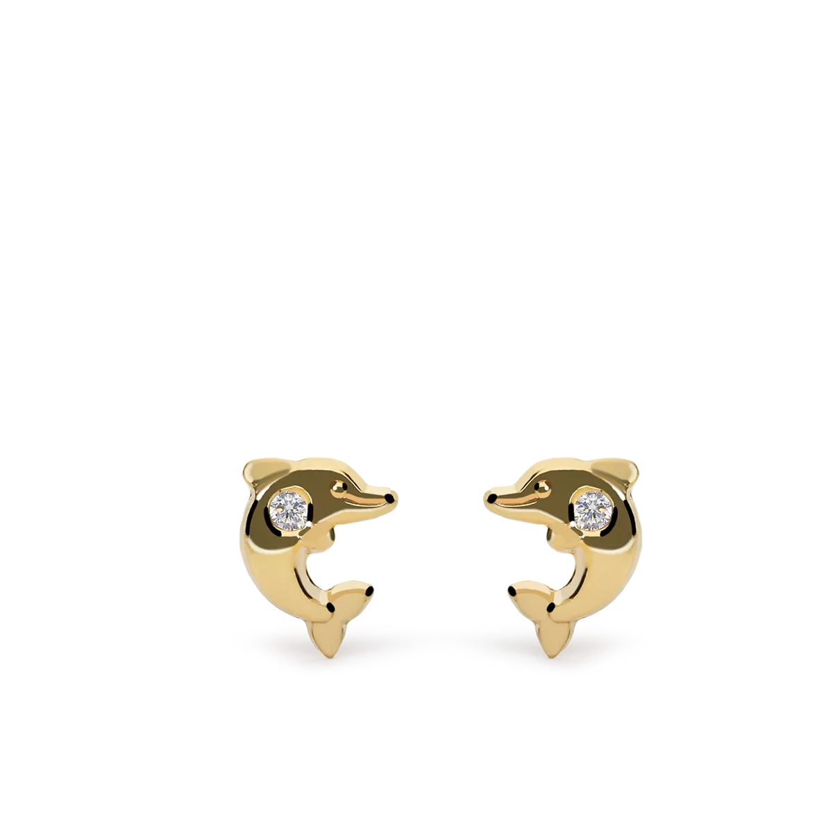 18k gold earrings