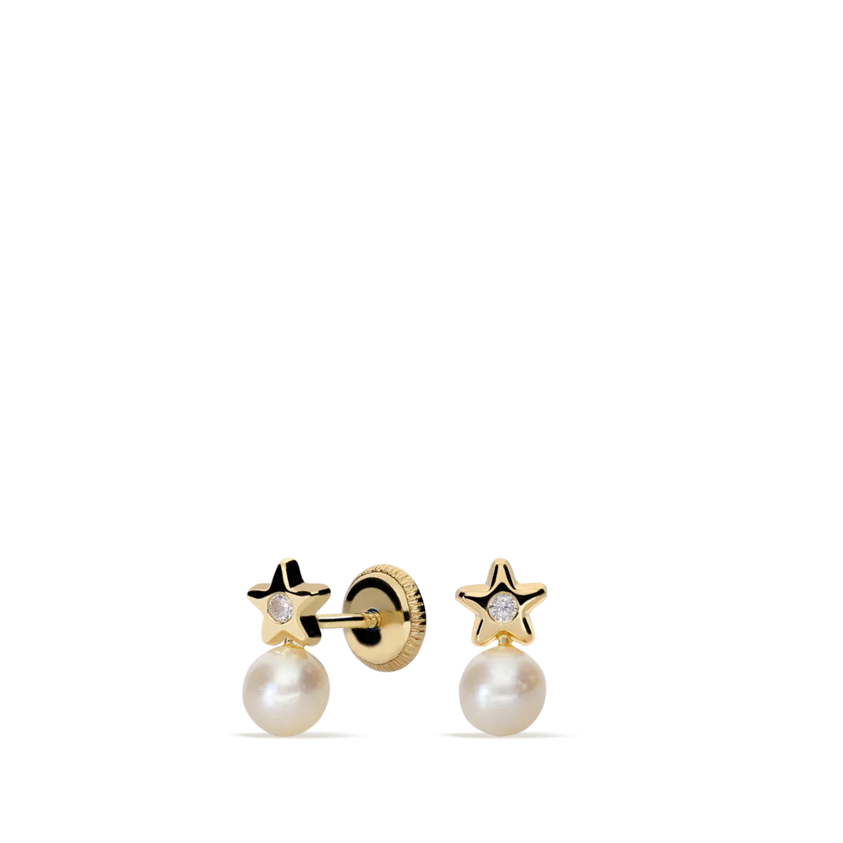 18k gold earrings