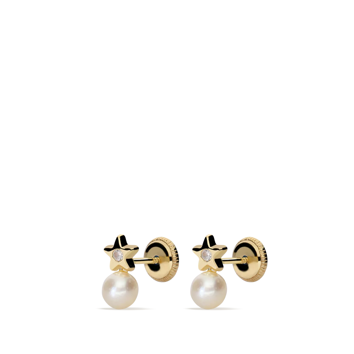 18k gold earrings