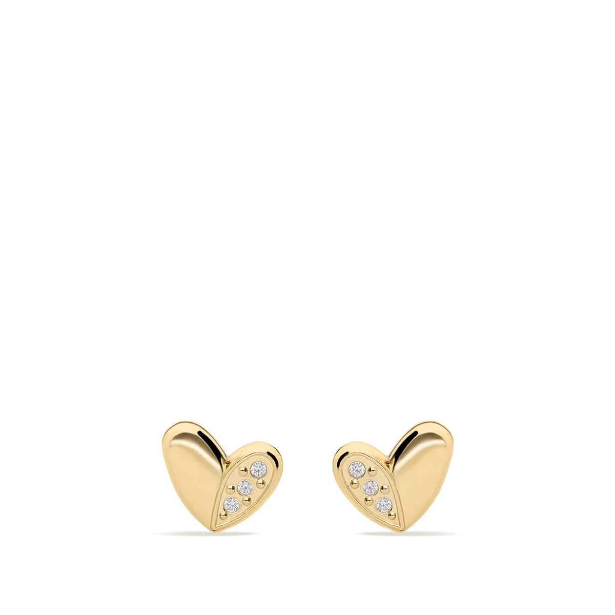 18k gold earrings