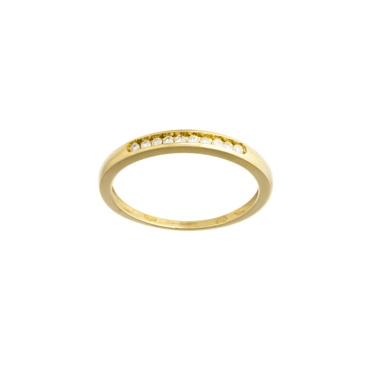 Anillo diamante oro 18 quilates